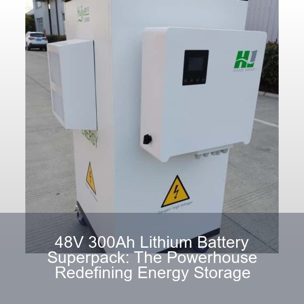 48V 300Ah Lithium Battery Superpack: The Powerhouse Redefining Energy Storage